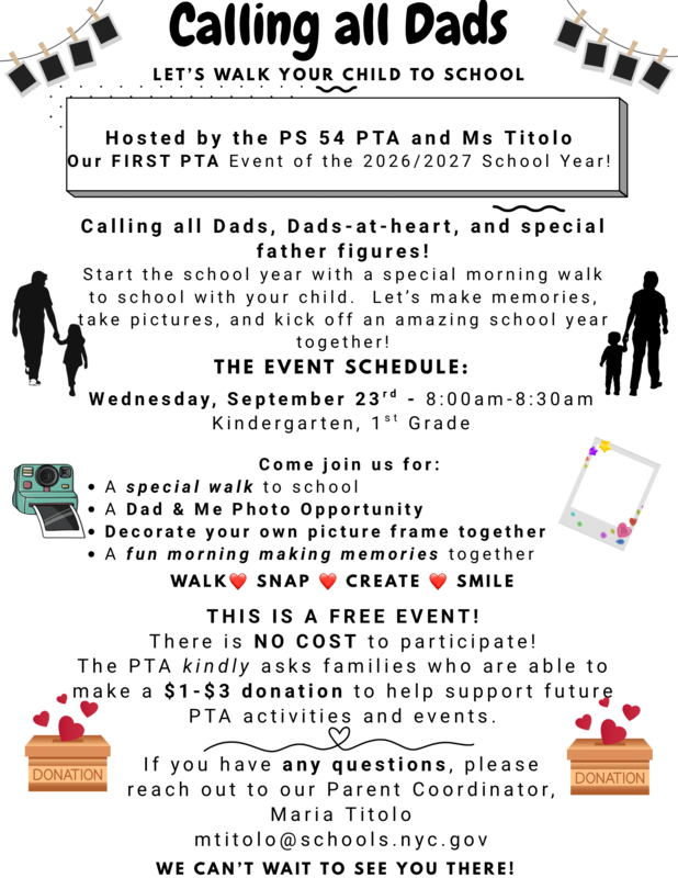 Information about Father drop off