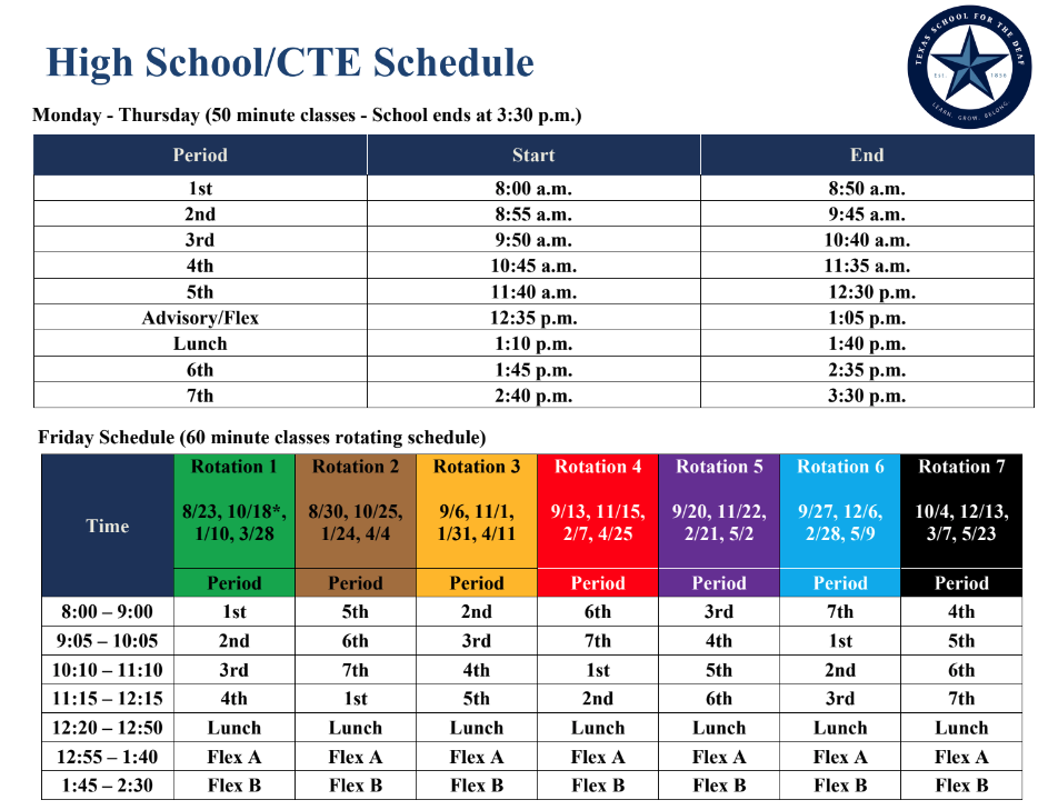 Schedule Newsletter High School And Career Technical Education Schedule Newsletter High School And Career Technical Education