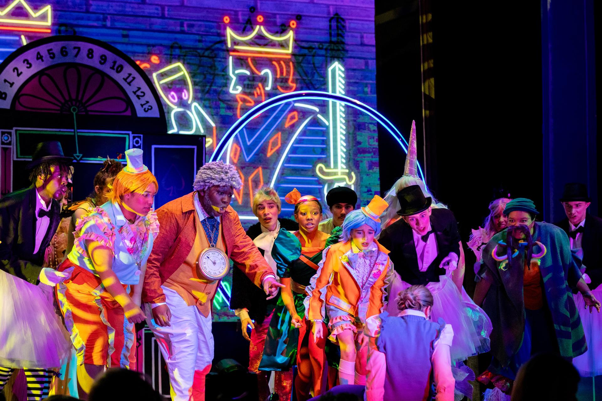 A scene from Wonderland
