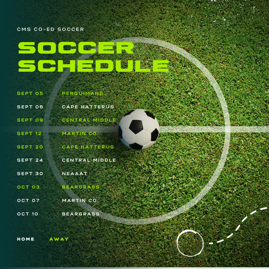CMS Soccer Schedule