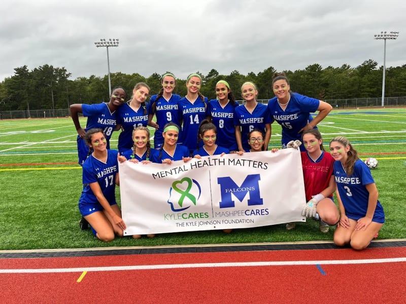  Girls Soccer team on the pitch