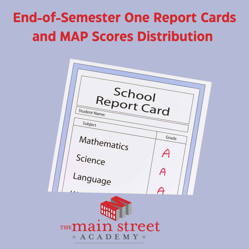 TMSA to Distribute End-of-Semester One Report Cards and MAP Scores on January 9, 2026
