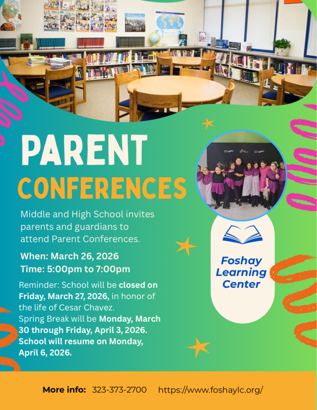 Middle and High School Parent Conferences Featured Photo