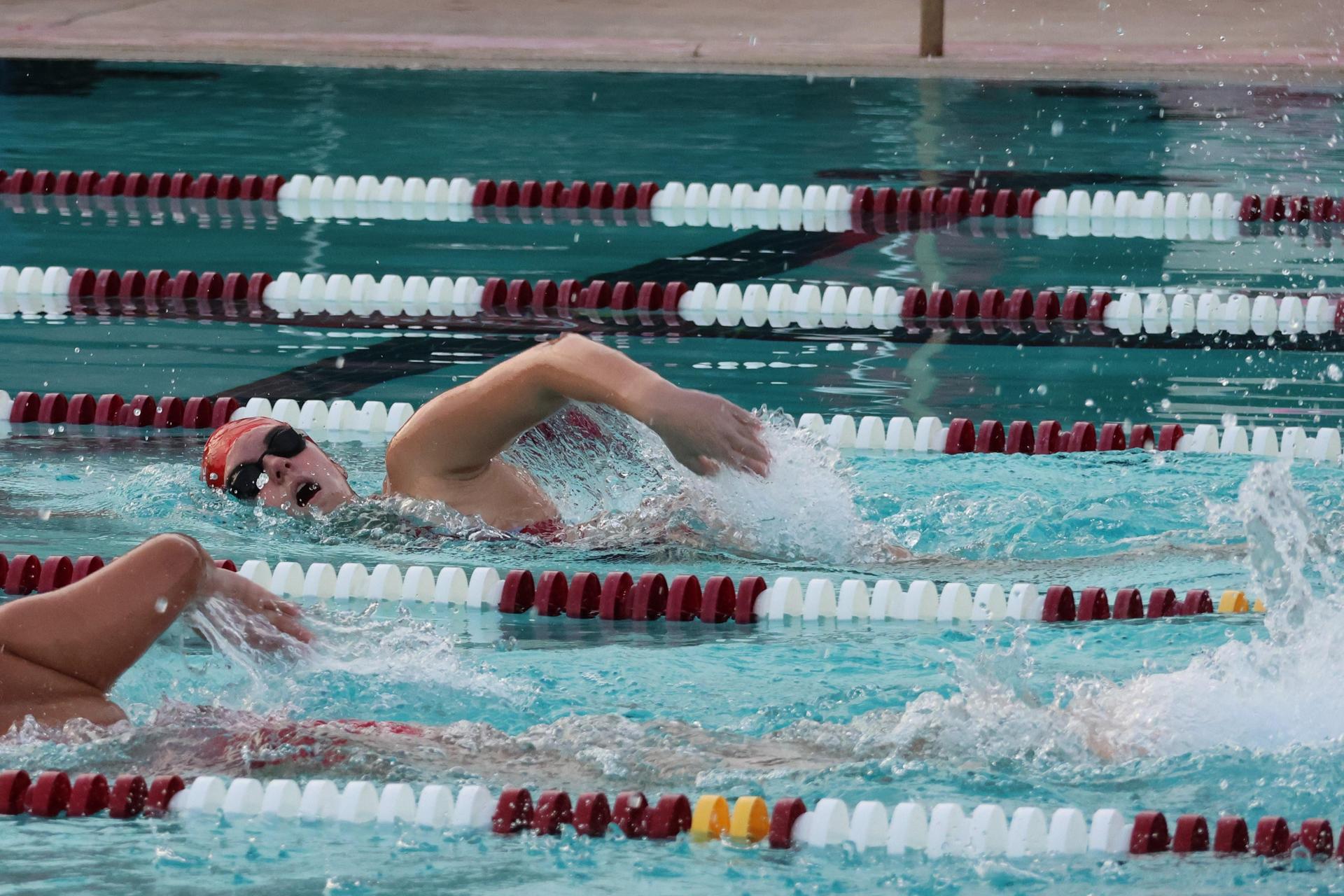 Katie Rodriguez swimming