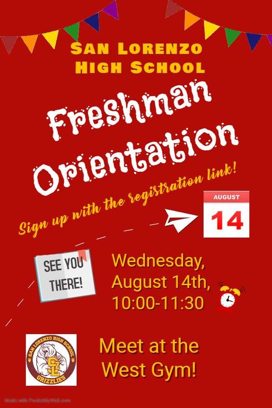Freshman Orientation:::Click here to sign up! Featured Photo