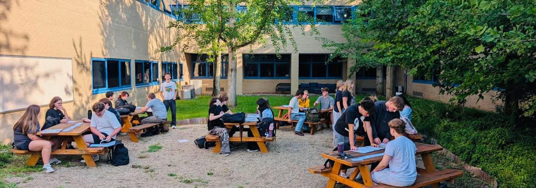High School German Students