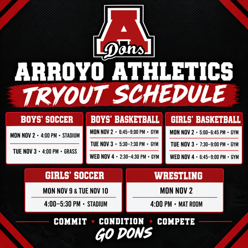 Winter Tryout Information