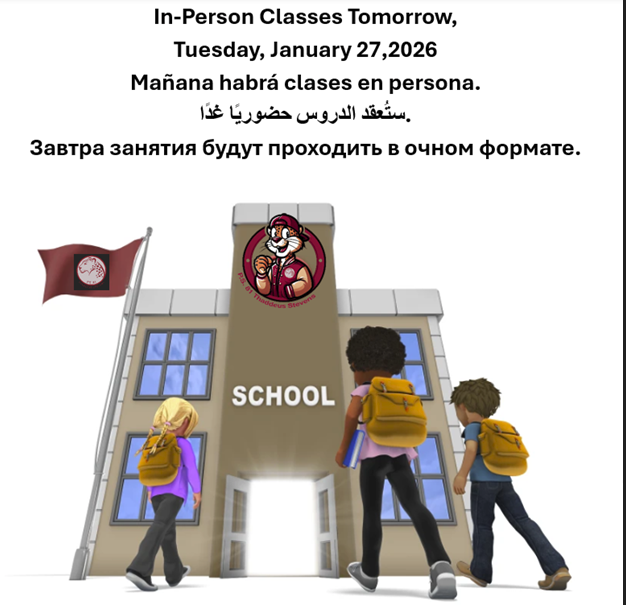 In-Person Class on January 27 2026