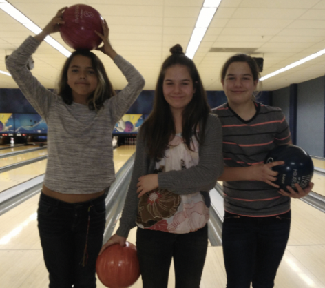 Girls Bowling Club kids