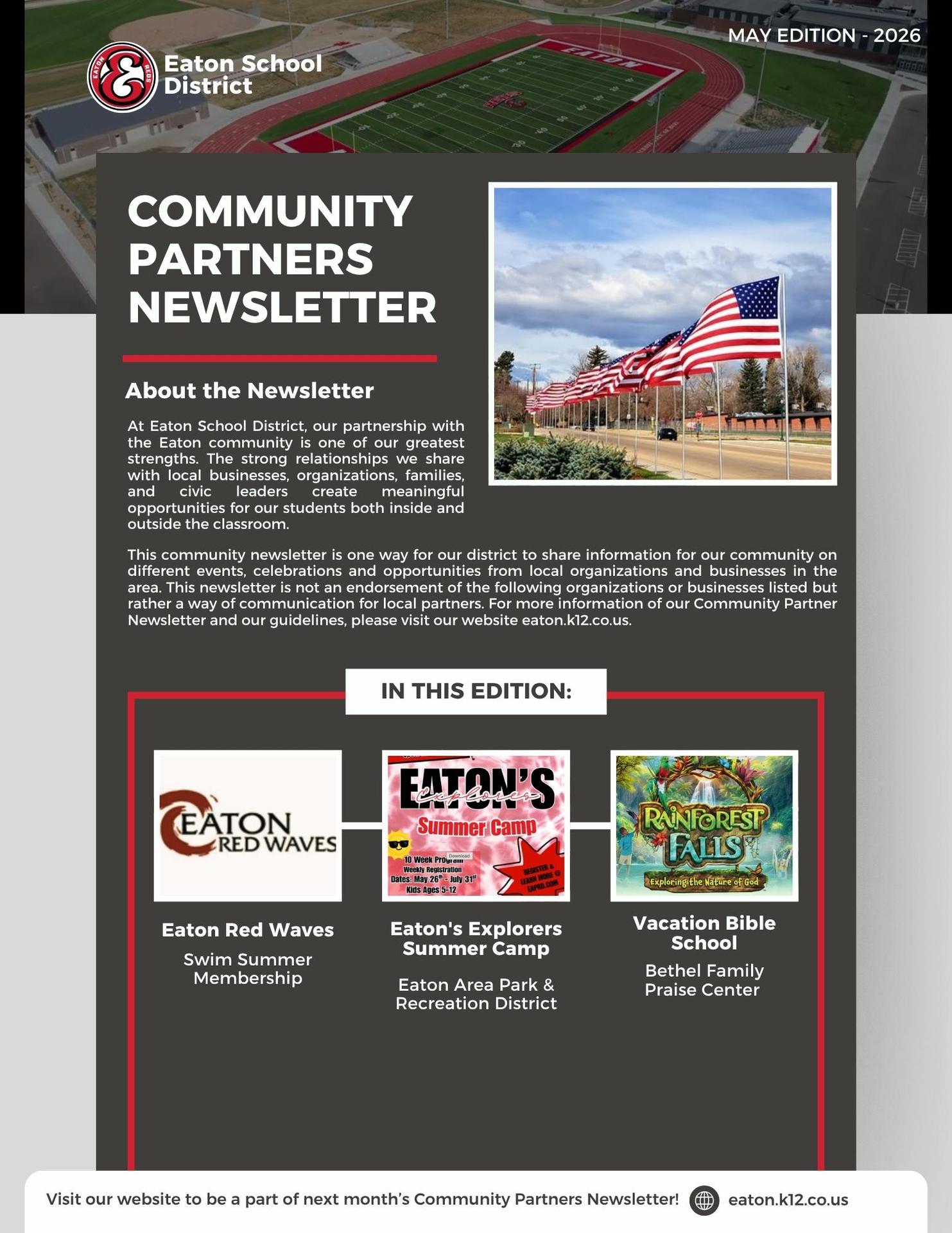 May 2026 Community Partners Newsletter