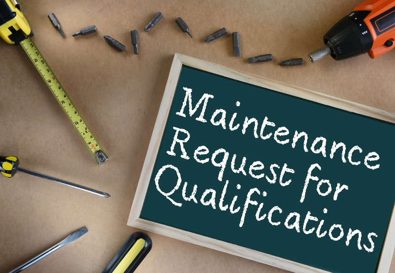 Maintenance Request for Qualifications