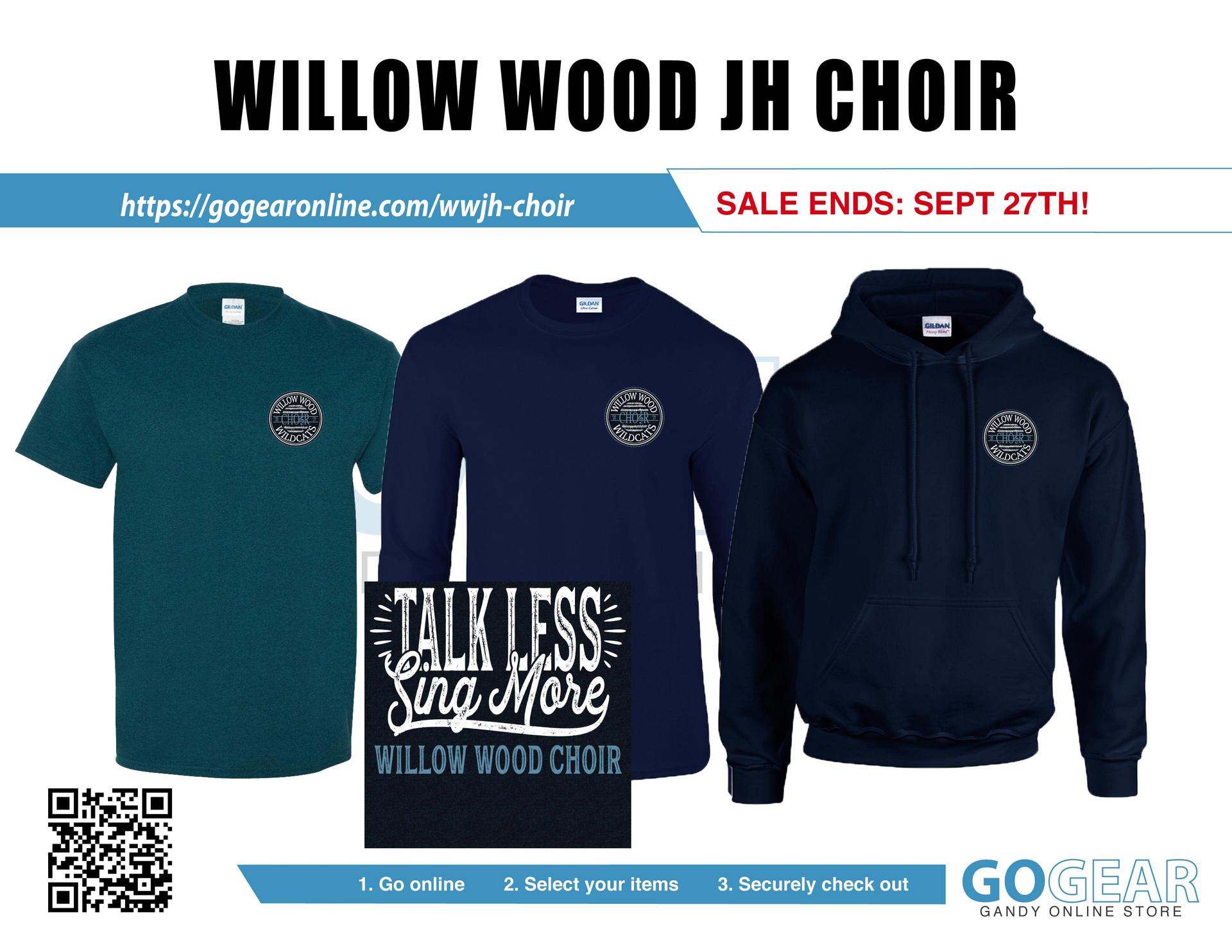 Choir Apparel Choir Willow Wood Junior High