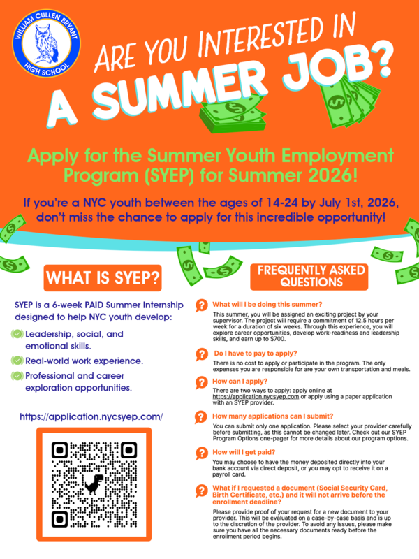 Summer Youth Application Information