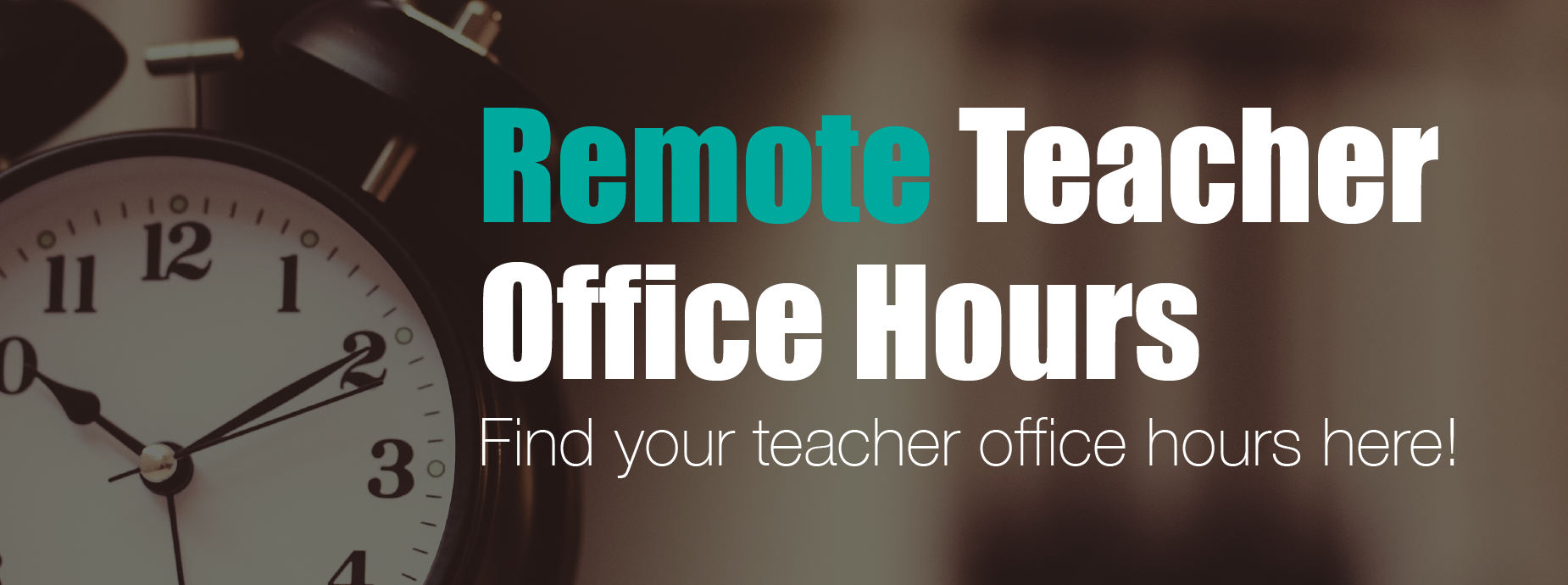 Remote Teacher Office Hours