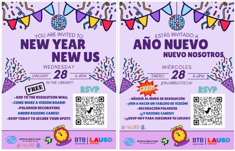 New Year New Us Event Flyer