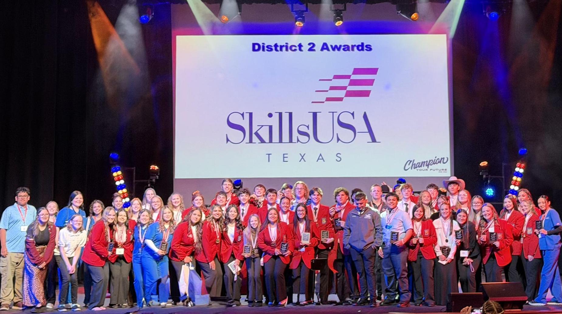 SHS SkillsUSA take 92 Medals at
District Competition