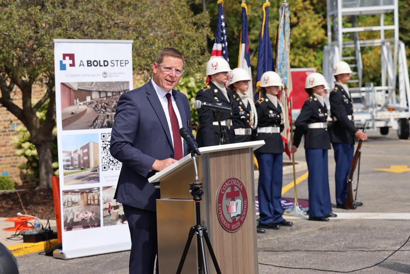 Concordia Lutheran High School Breaks Ground on Campus Improvements, Launches Capital  Campaign Featured Photo
