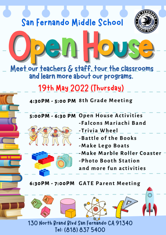SFMS Open House May 19th Featured Photo