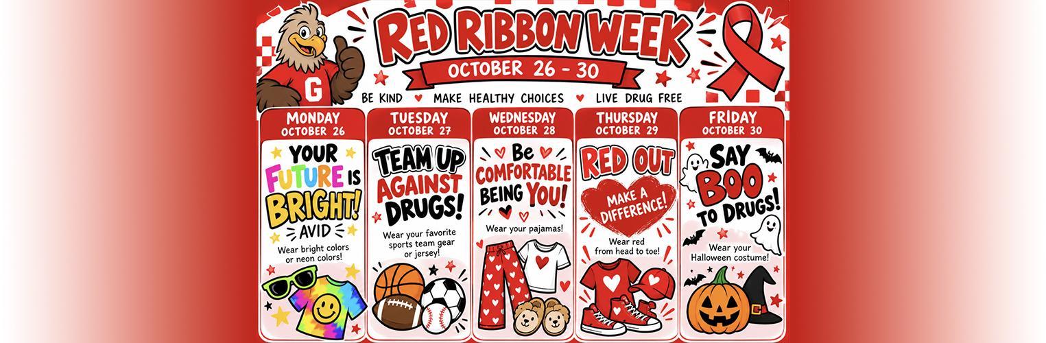 Red Ribbon Week: October 26-30, 2026