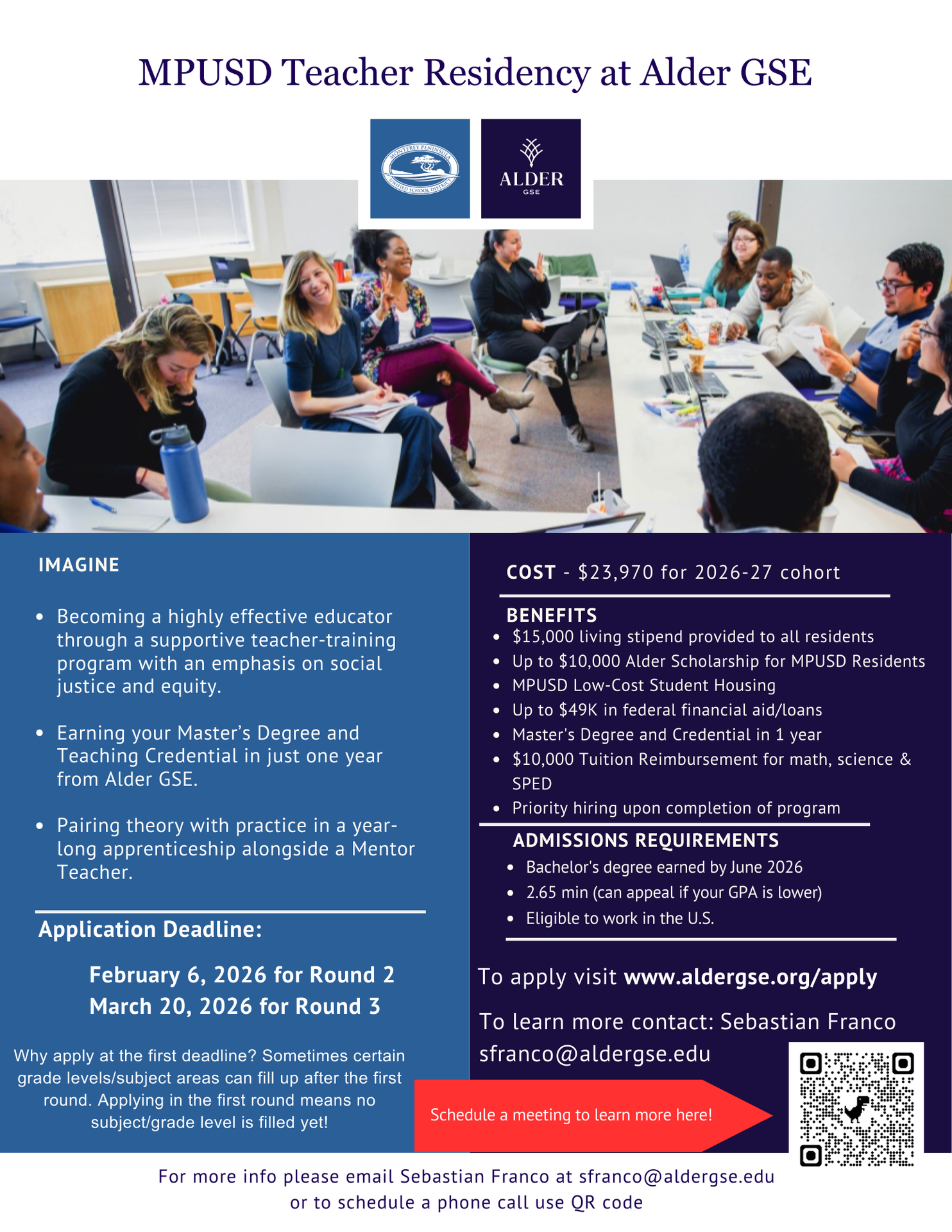 Alder Teacher Residency