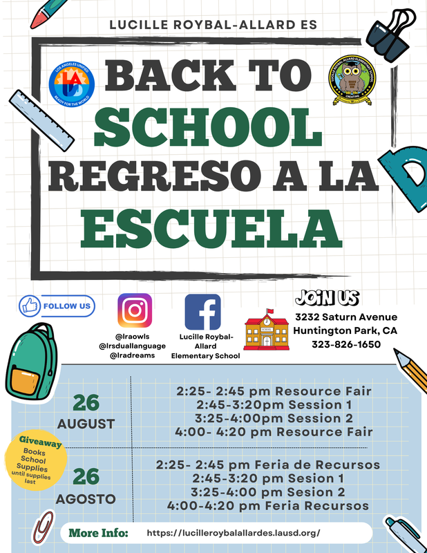 Back to School Night