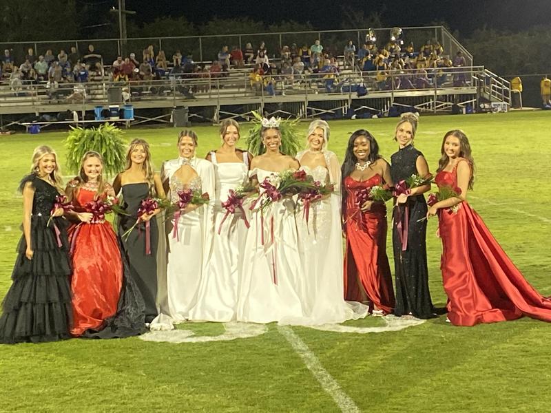 Clarkdale High School Homecoming Court 2025