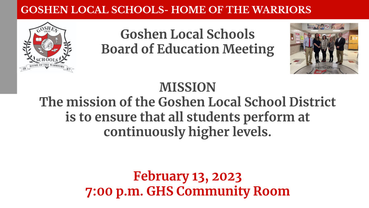 Goshen Local School District