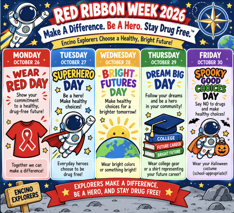 Red Ribbon Week Flyer