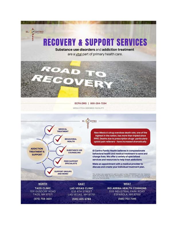 El Centro Family Health Recovery & Support Services