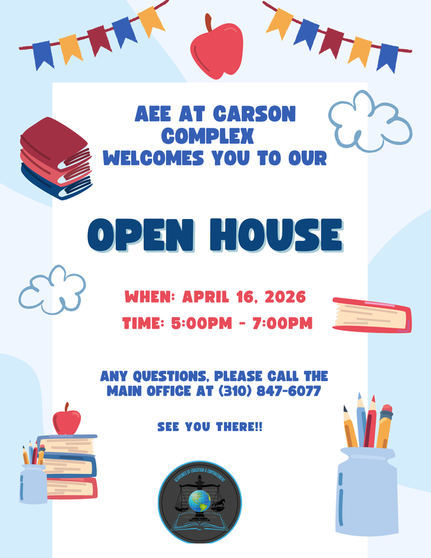 AEE Open House Flyer