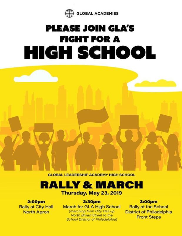 Rally for a High School TODAY! Scholars: Turn in your permission slips! Featured Photo