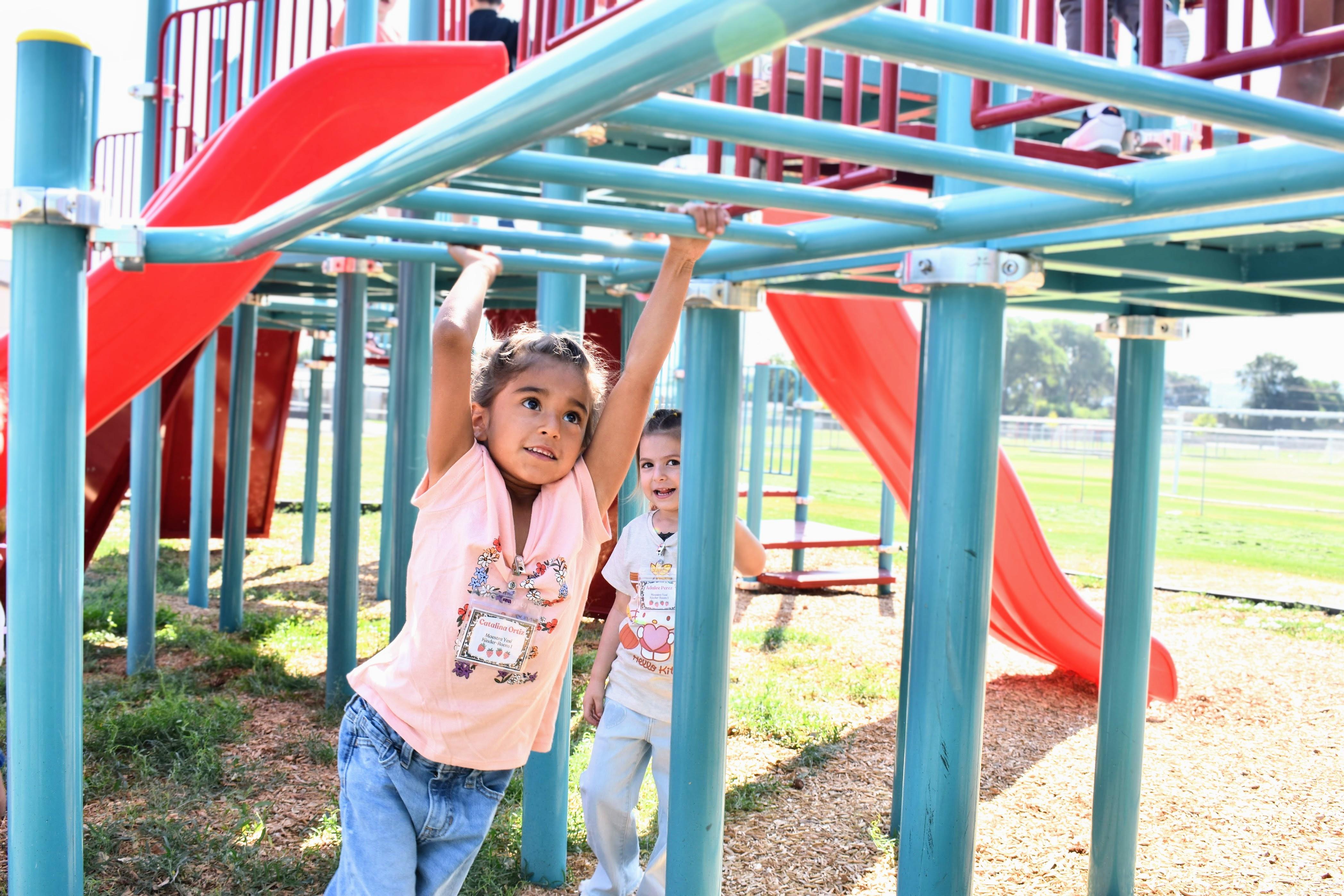 Students on Playground