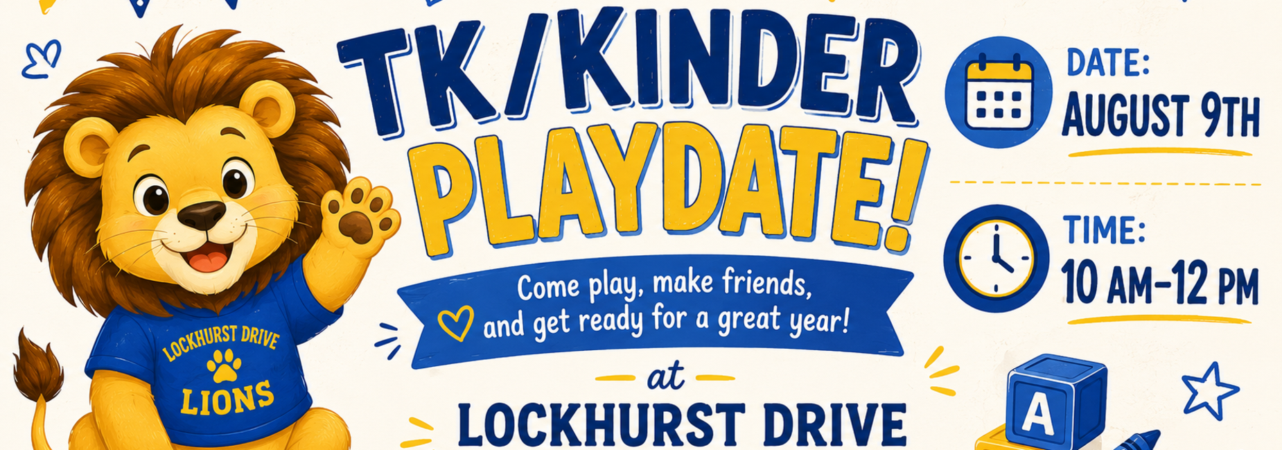 TK Kinder Playdate