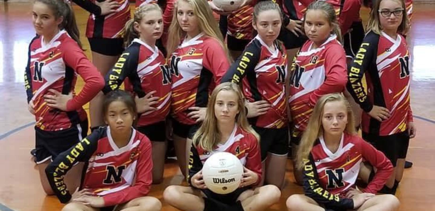 Girls volleyball team