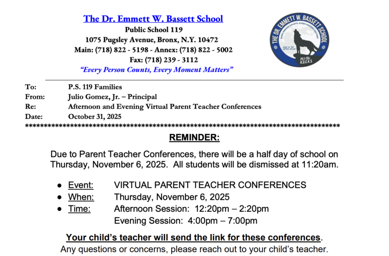 PTC Virtual Conferences Letter 11 06 2025