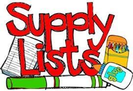 2020-2021 GIES Supply List Featured Photo
