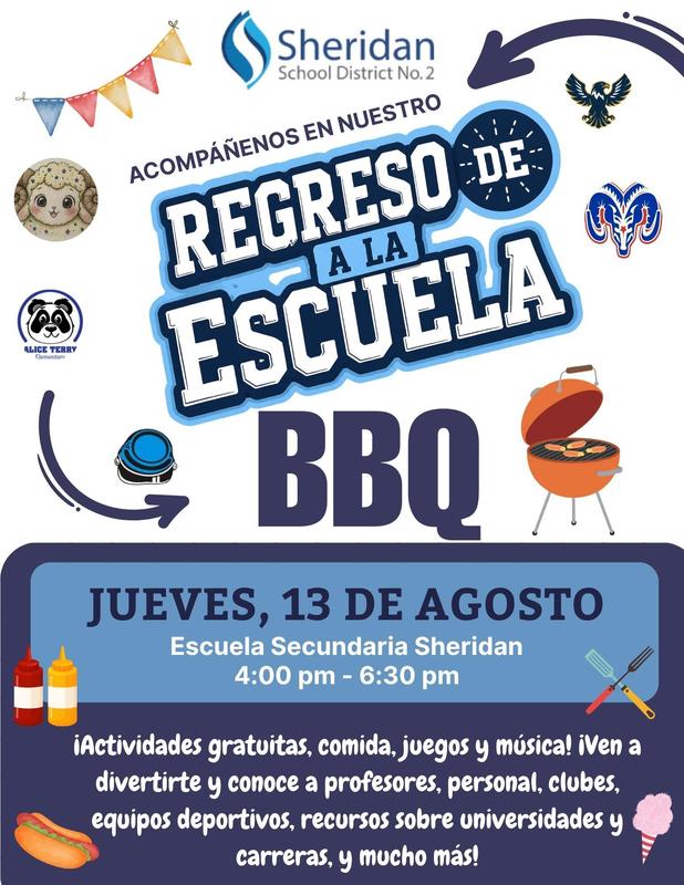 Back to School BBQ Spanish
