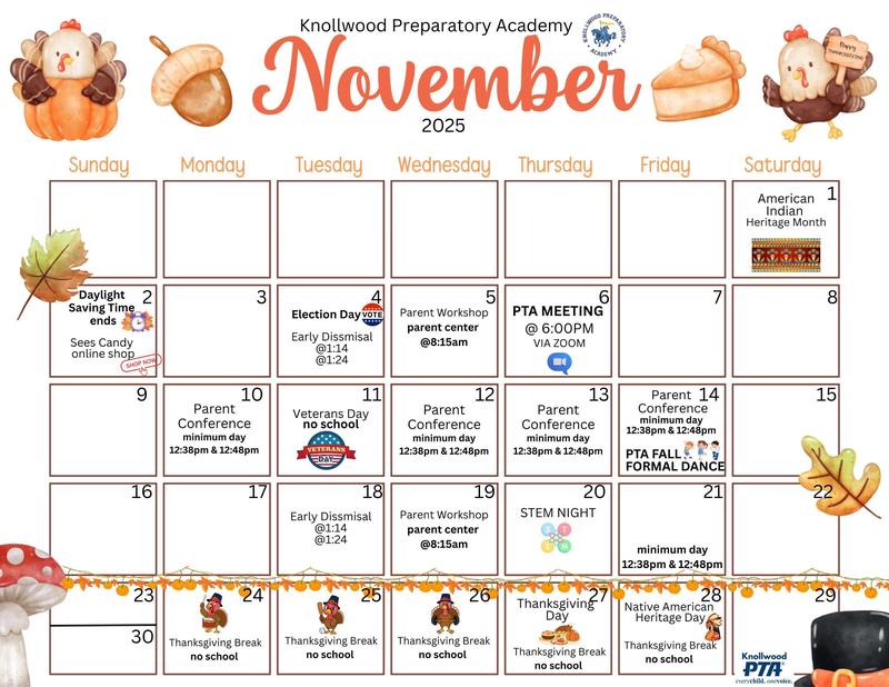 November Calendar