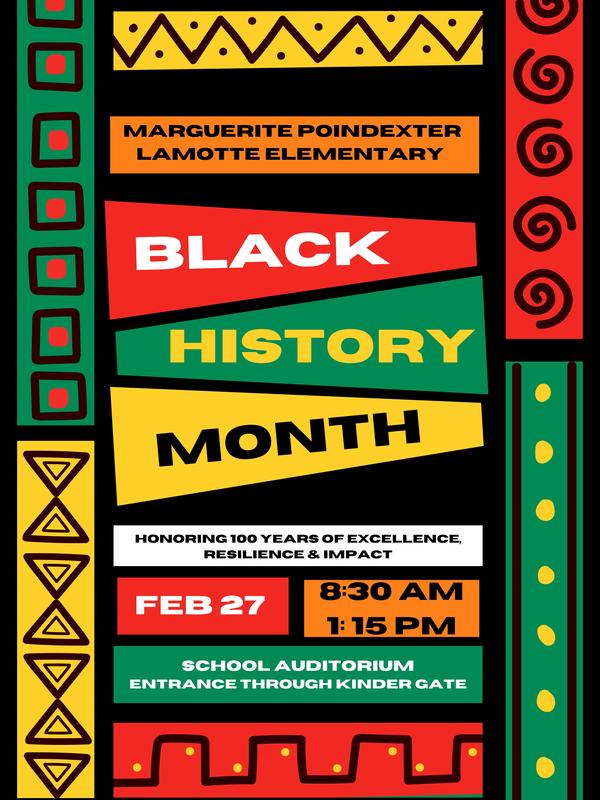 2/27 Black History Month Celebration