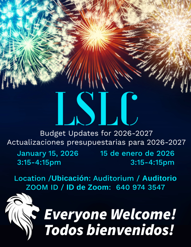 Special LSLC Meeting