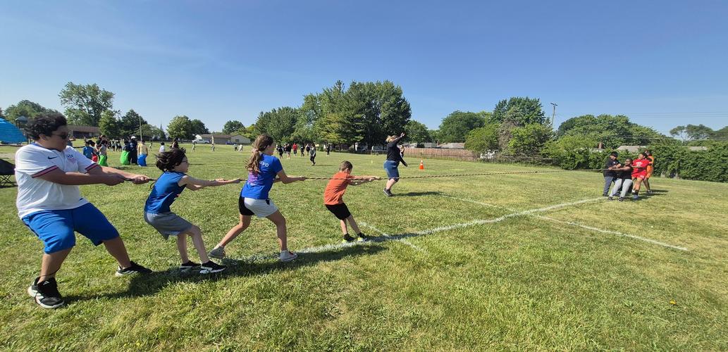 Tug of War-Field Day Fun
