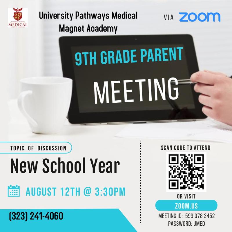 9th Grade Parent Town Hall Meeting Featured Photo