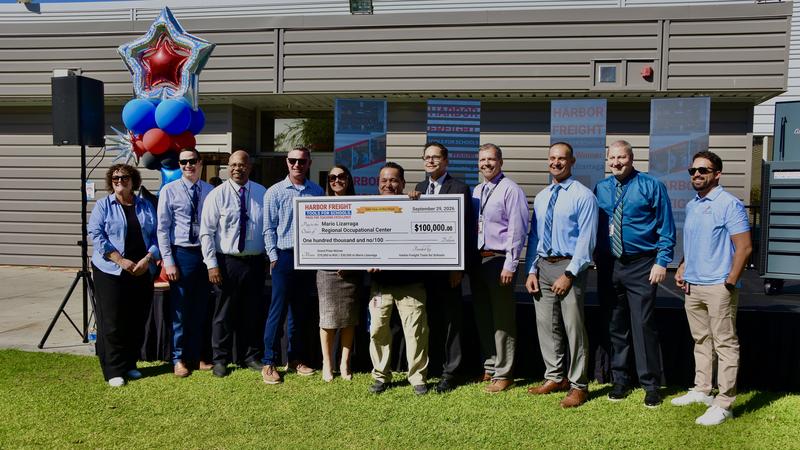 Mario Lizarraga wins Harbor Freight Tools for Schools Grand Prize