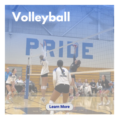A volleyball jumping to defending a spike