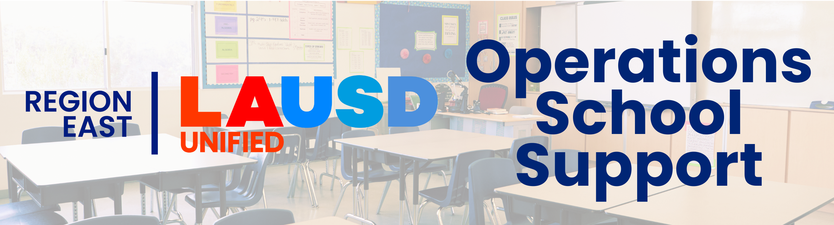 Operations School Support
