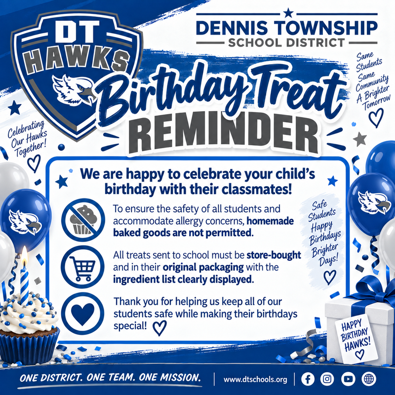 Birthday Treat Reminder