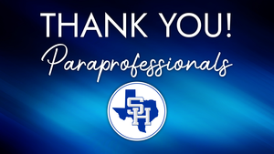 Thank You Paraprofessionals