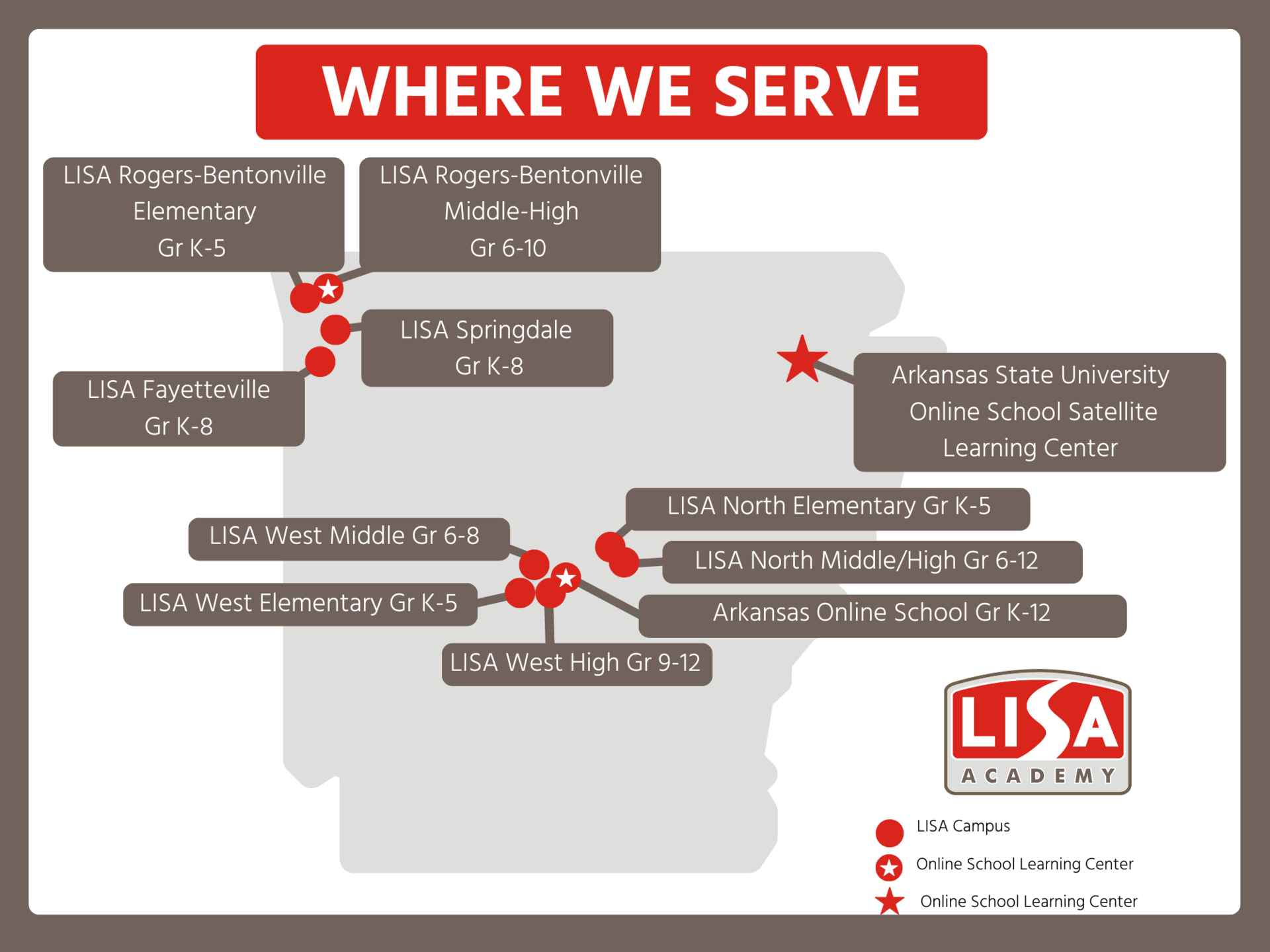 Where we serve