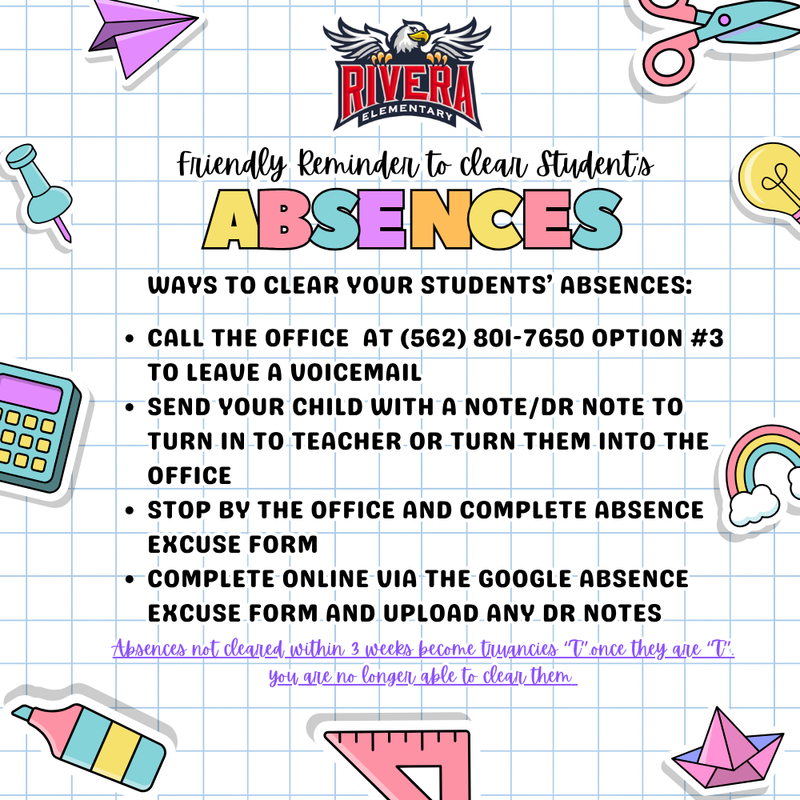 Clear Student Absence