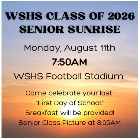 Senior Sunrise 2026